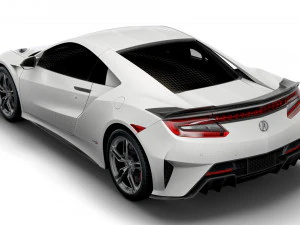 acura nsx type s 2022 3D Model