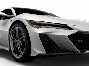 acura nsx type s 2022 Model 3D