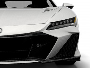 acura nsx type s 2022 Model 3D