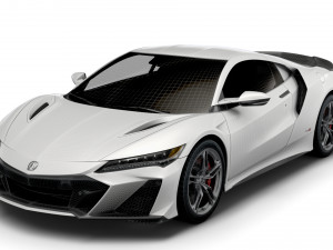 acura nsx type s 2022 Model 3D