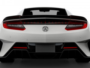 acura nsx type s 2022 Model 3D