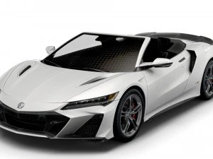 acura nsx type s cabrio 2022 3D Model