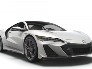 honda nsx type s 2022 Modèle 3D