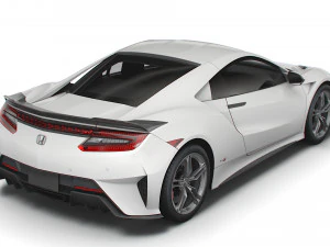 honda nsx type s 2022 3D Model