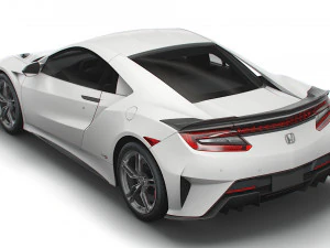honda nsx type s 2022 3D Model