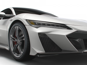 honda nsx type s 2022 Model 3D