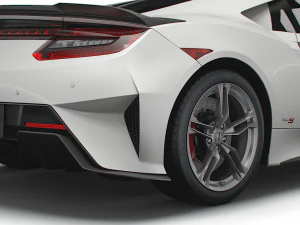 honda nsx type s 2022 3D Model