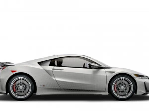 honda nsx type s 2022 3D Model