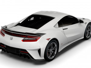honda nsx type s 2022 Model 3D