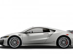 honda nsx type s 2022 3D Model