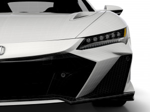 honda nsx type s 2022 Model 3D