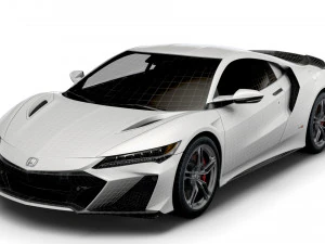 honda nsx type s 2022 3D Model