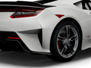 honda nsx type s 2022 Model 3D