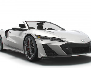 honda nsx type s cabrio 2022 3D Models
