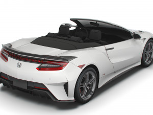 honda nsx type s cabrio 2022 3D 모델