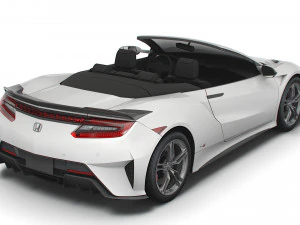 honda nsx type s cabrio 2022 3D Model