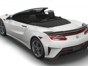 honda nsx type s cabrio 2022 3D 모델
