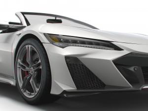 honda nsx type s cabrio 2022 3D 모델