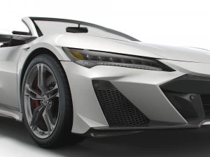 honda nsx type s cabrio 2022 3D Model