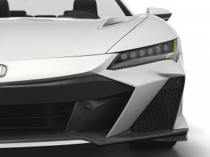 honda nsx type s cabrio 2022 3D 모델