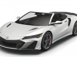 honda nsx type s cabrio 2022 3D Model