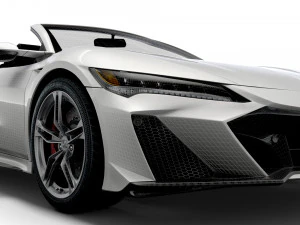 honda nsx type s cabrio 2022 3D Model