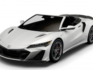 honda nsx type s cabrio 2022 3D 모델