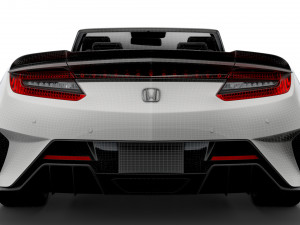 honda nsx type s cabrio 2022 3D 모델