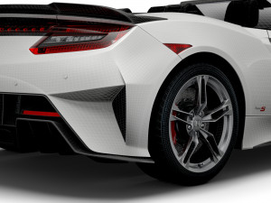 honda nsx type s cabrio 2022 3D 모델