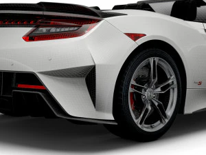 honda nsx type s cabrio 2022 3D Model