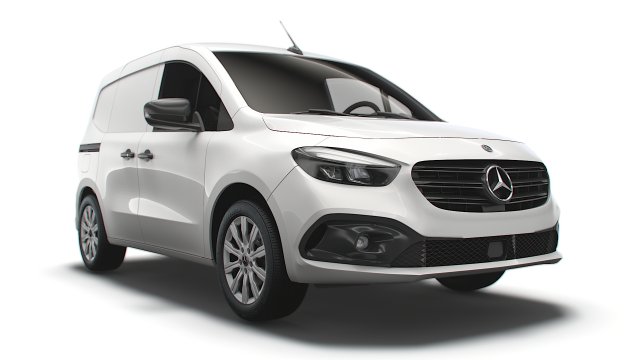 mercedes benz citan 2022 3D Model .c4d .max .obj .3ds .fbx .stl .blend 