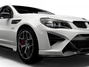hsv gts r w1 sedan 2022 3D Model