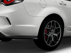 vauxhall vxr8 gts r sedan 2022 Modelo 3D