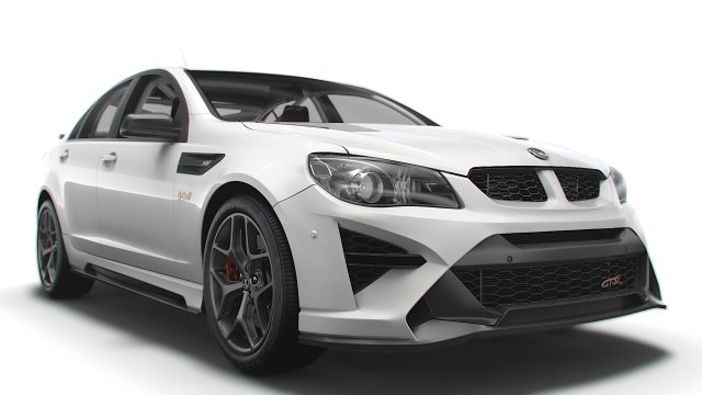 vauxhall vxr8 gts r w1 sedan 2022 Model 3D .c4d .max .obj .3ds .fbx .stl .blend