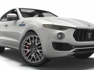 maserati levante gt hybrid 2022 3D Model