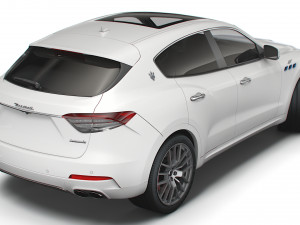 maserati levante gt hybrid 2022 3D Модель