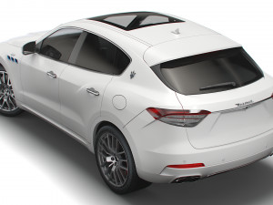 maserati levante gt hybrid 2022 3D Модель