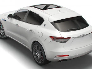 maserati levante gt hybrid 2022 3D Model