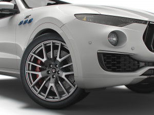 maserati levante gt hybrid 2022 3D Модель