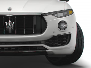maserati levante gt hybrid 2022 3D Модель