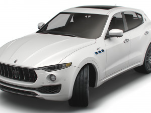 maserati levante gt hybrid 2022 3D Модель