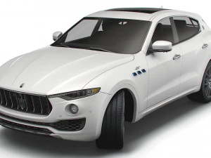 maserati levante gt hybrid 2022 3D Model