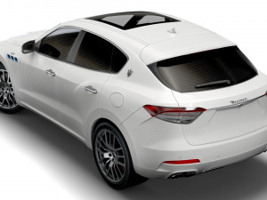 maserati levante gt hybrid 2022 3D Модель