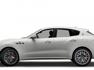 maserati levante gt hybrid 2022 3D Модель
