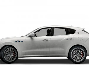 maserati levante gt hybrid 2022 3D Model