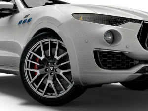 maserati levante gt hybrid 2022 3D Model