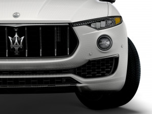 maserati levante gt hybrid 2022 3D Модель