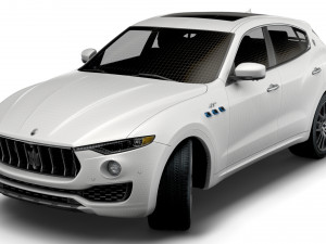 maserati levante gt hybrid 2022 3D Модель