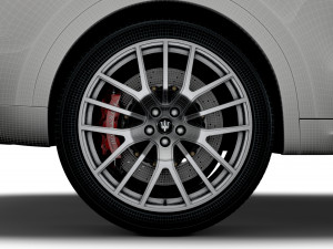 maserati levante gt hybrid 2022 3D Модель