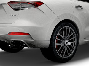 maserati levante gt hybrid 2022 3D Модель